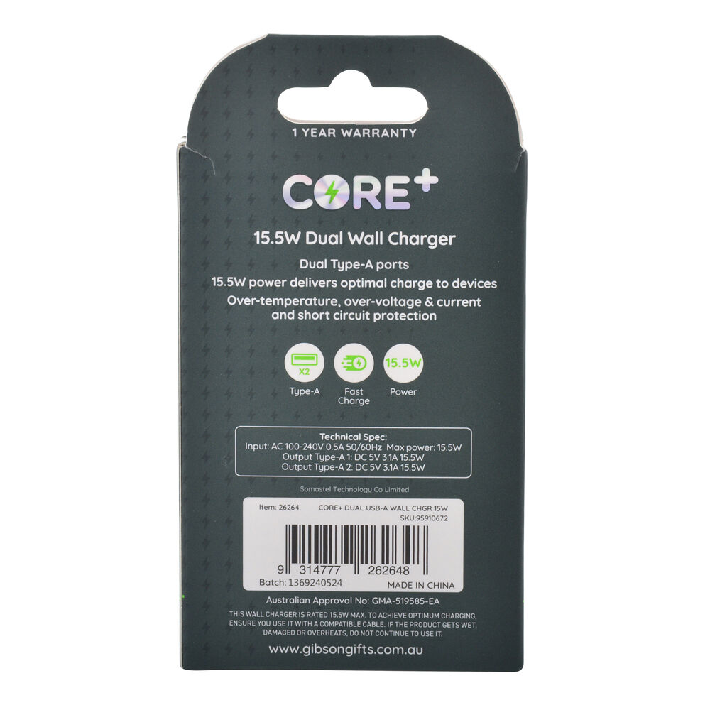 26264-core-type-a-dual-port-wall-charger-adapter-15-5w-white
