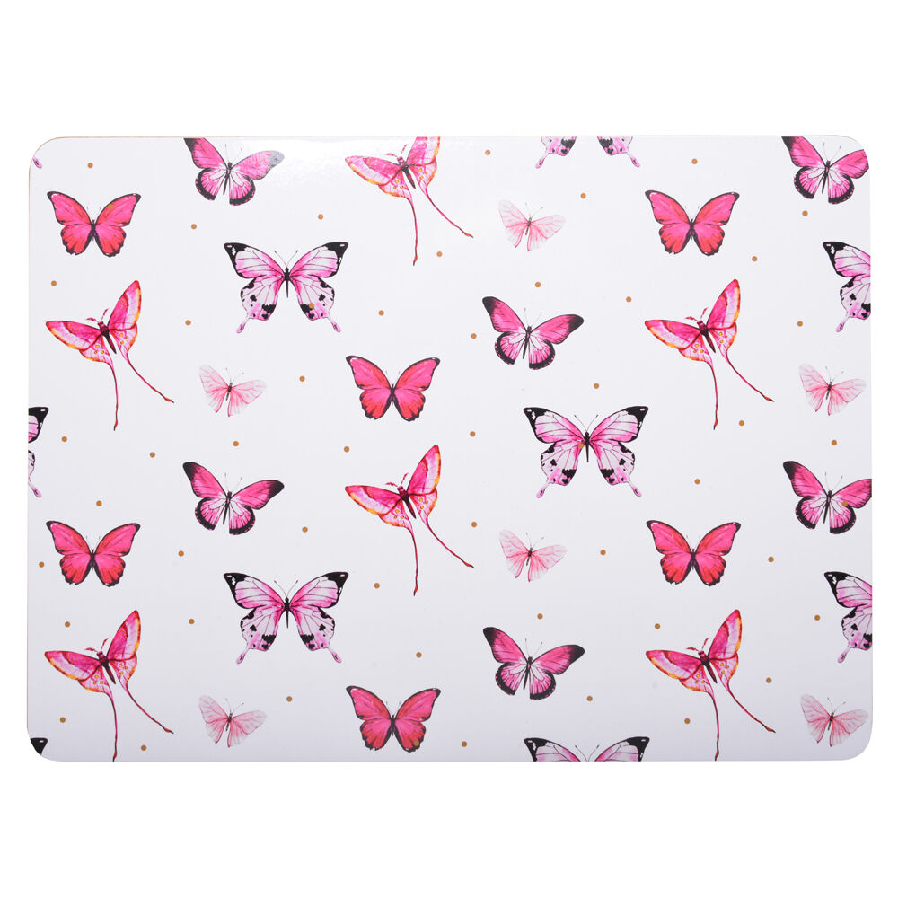 20336-4pc-gibson-gifts-kaleido-butterfly-placemat-tableware-set