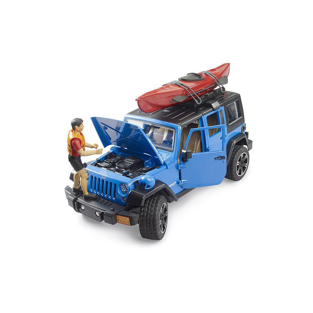 24002529-bruder-abs-jeep-wrangler-rubicon-unlimited-w-kayak-kayaker-33cm-toy-4y