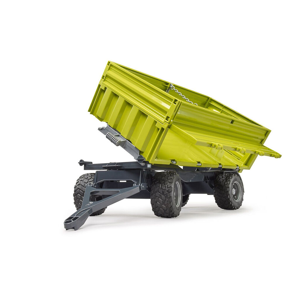 24002203-bruder-abs-fliegl-3-way-tipping-trailer-w-removable-top-48cm-toy-green-4y