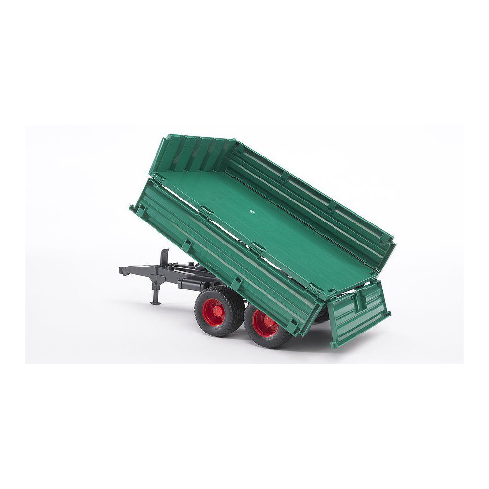 24002010-bruder-abs-tandem-axle-tipping-trailer-w-removable-top-vehicle-37cm-toy-3y