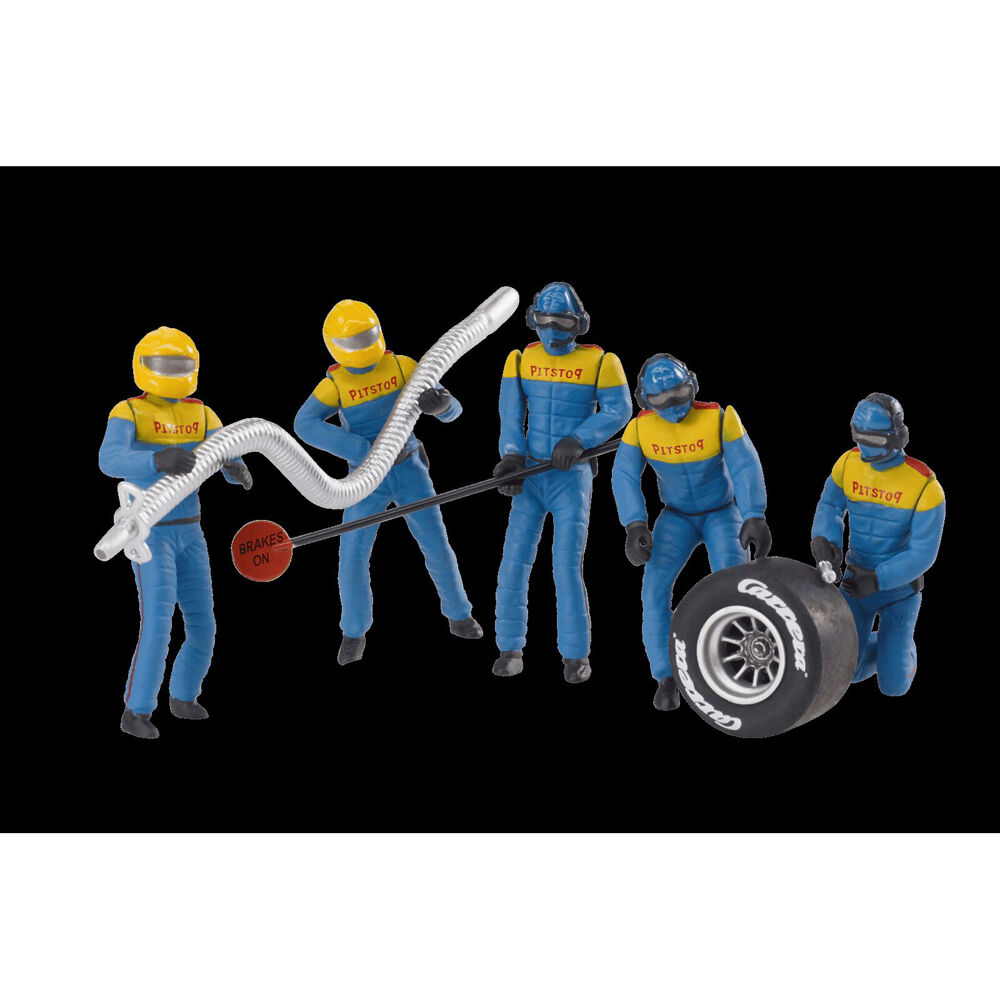 72521132-5pc-carrera-pit-mechanics-blue-race-slot-car-accessory-toy-8y