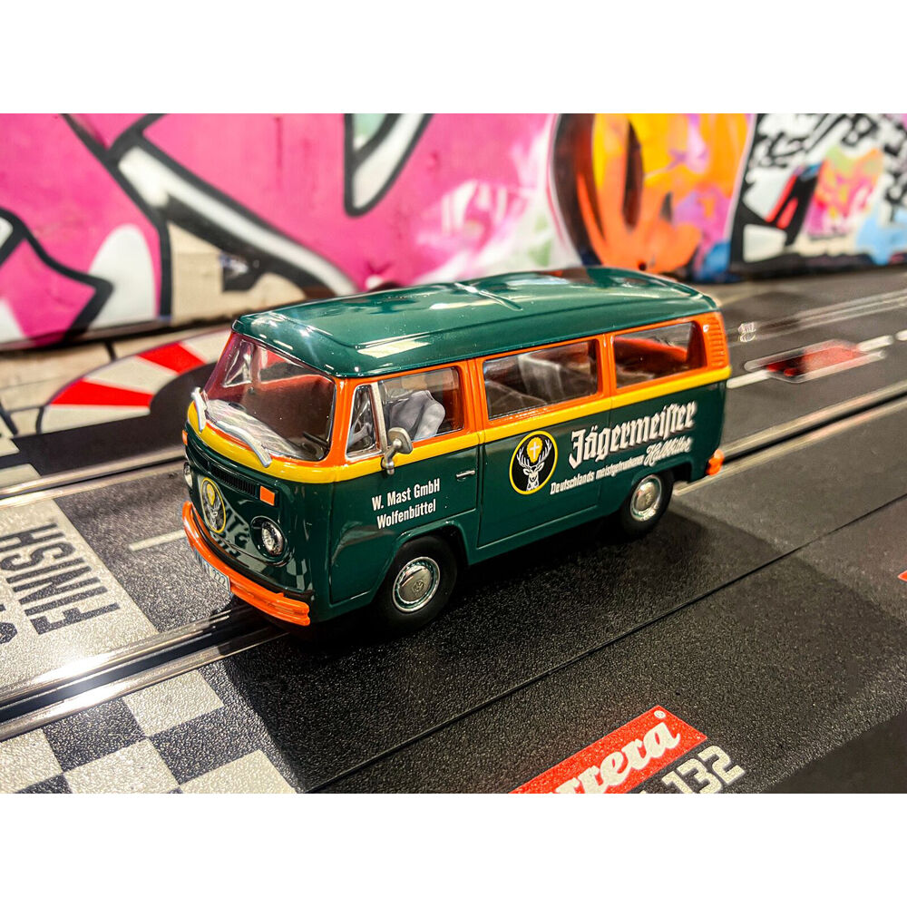 72332034-carrera-vw-bus-t2b-jaegermeister-racing-slot-car-toy-8y