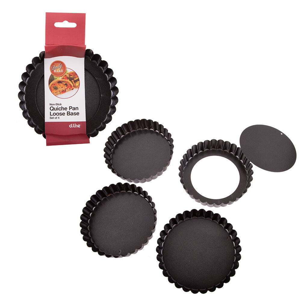 2985-4-4pc-daily-bake-non-stick-quiche-pan-loose-base-12x2-5cm-set-black