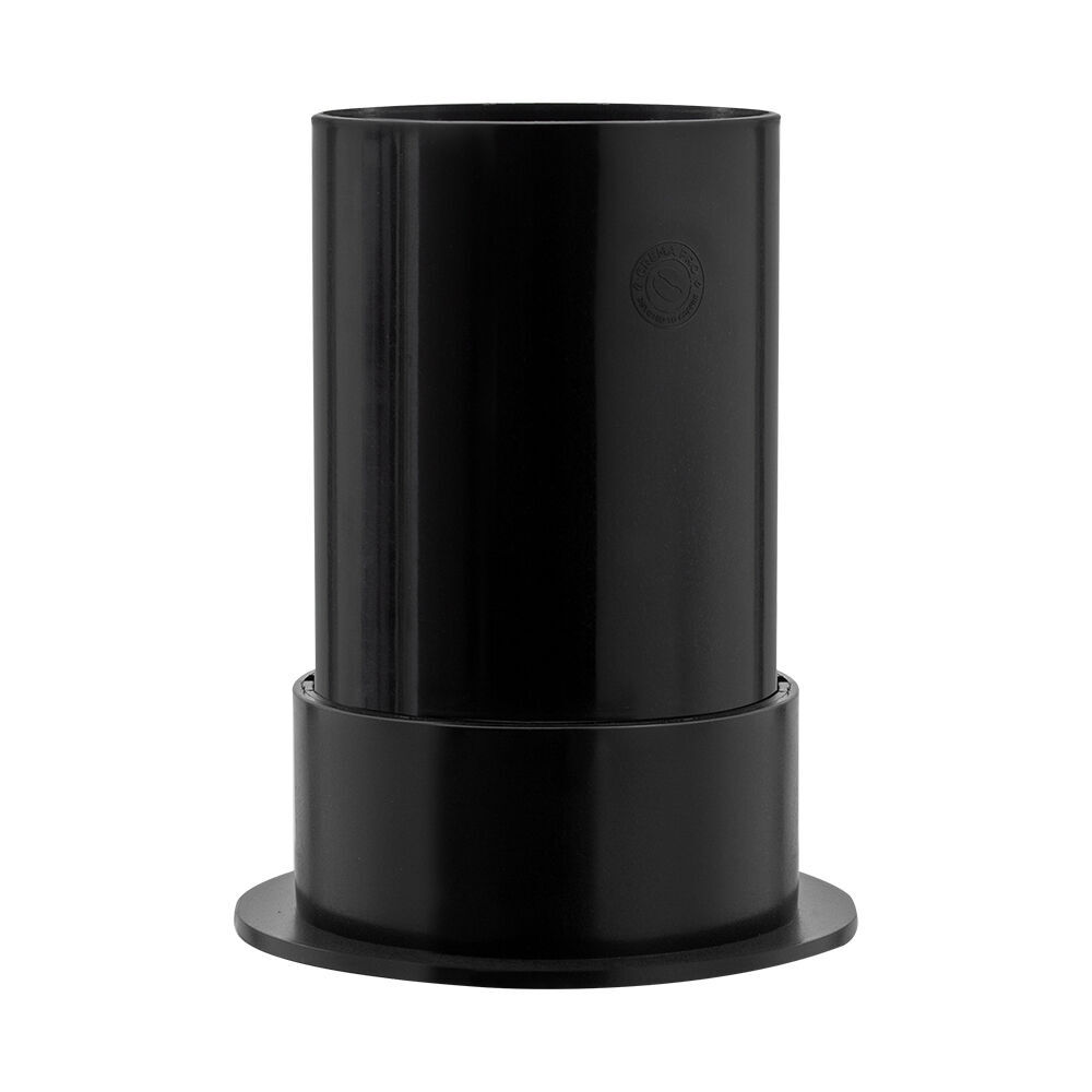 4183-2bk-crema-pro-knock-bin-commercial-coffee-grinds-tamper-tube-315mm-black