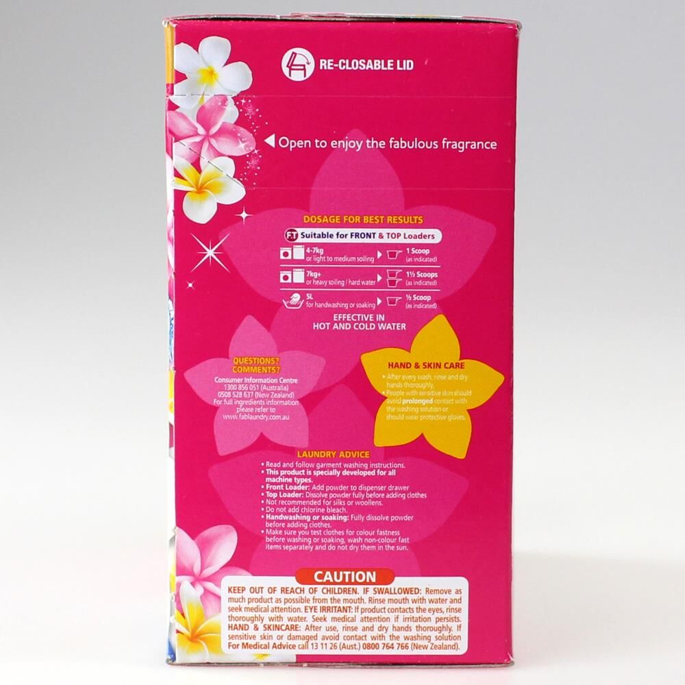 2404811-fab-1kg-laundry-powder-fresh-frangipani-front-top-loader-stain-remover