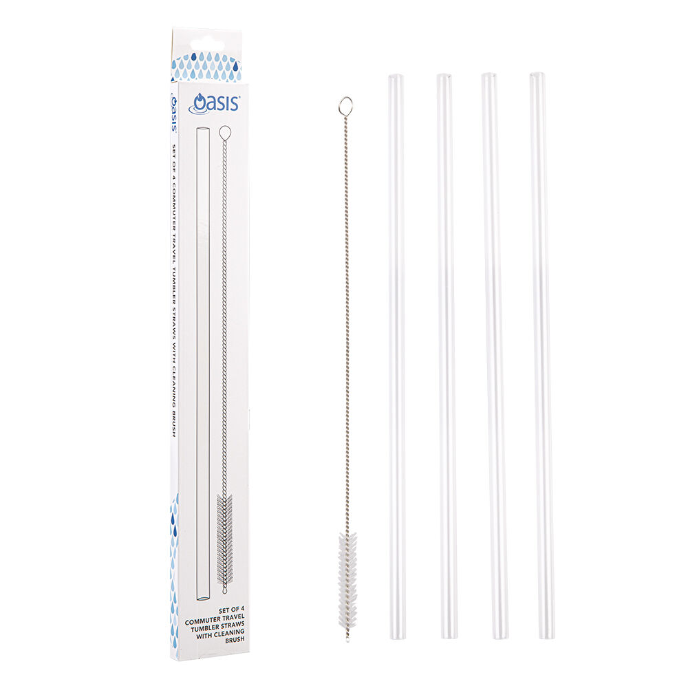 8924-4-4pc-oasis-tritan-commuter-travel-tumbler-straw-set-w-cleaning-brush