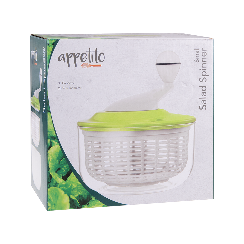 4319g-appetito-small-salad-spinner-3l-vegetable-dryer-kitchen-tool-green