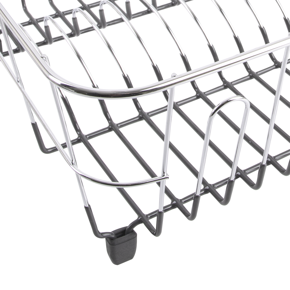 4580ch-d-line-chrome-pvc-small-dish-drainer-w-caddy-36-5x32cm-charcoal