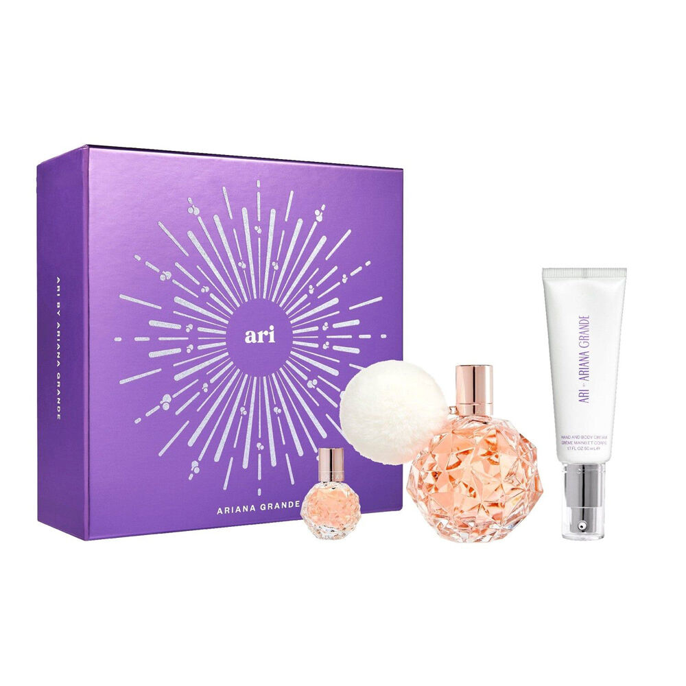 504464-3pc-ariana-grande-ari-100ml-edp-50ml-hand-body-cream-7-5ml-edp