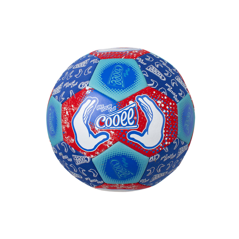 Cooee Size 5 Neoprene Beach Soccer Ball - Blue 6y+