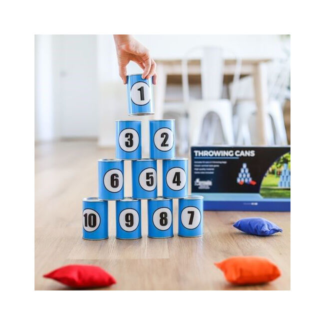 Formula Sports Throwing Cans Knockdown Game Kids 6y+