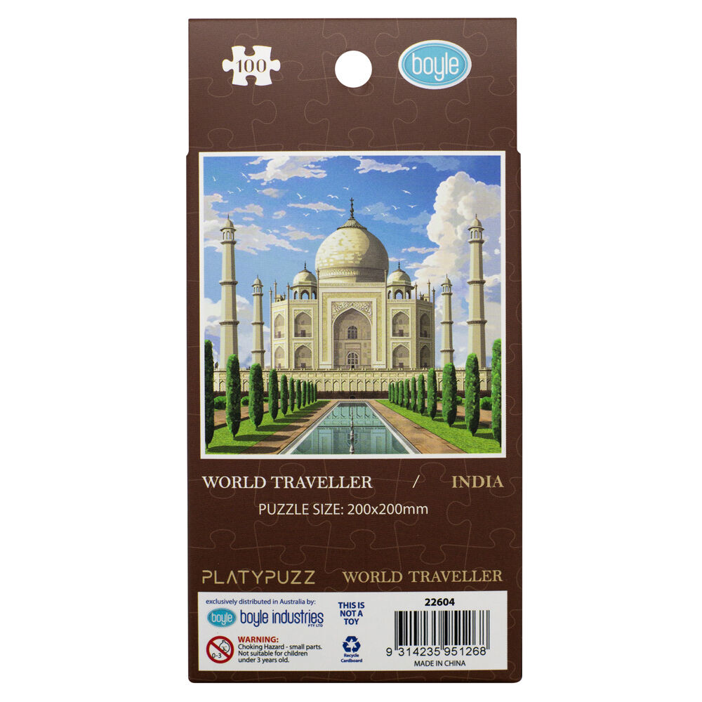 22604-platypuzz-jigsaw-puzzle-world-traveller-100pcs-taj-mahal-india-20x20cm