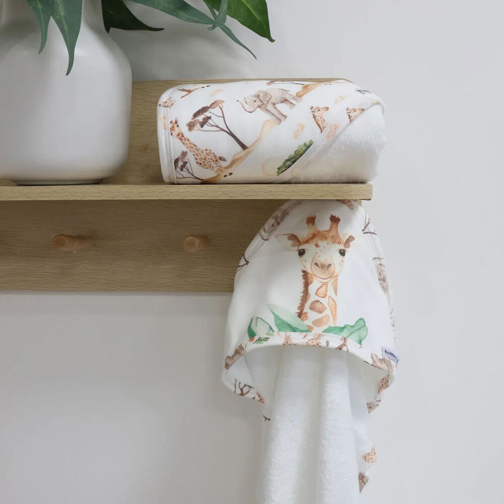16850-2pc-bubba-blue-bamboo-adventure-hooded-baby-towel-75x75cm