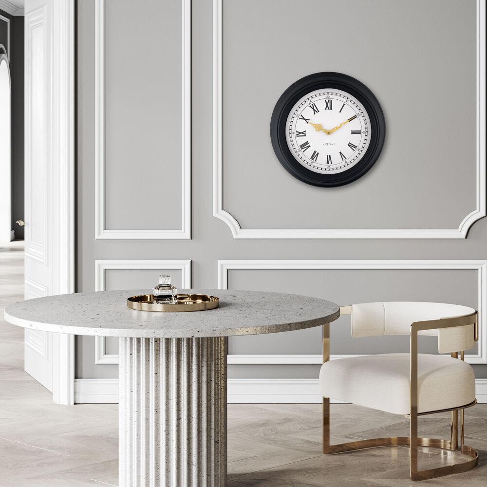 573324-nextime-chopin-vintage-wall-clock-grey-dial-40-2x40-2x4-8cm-plastic-case