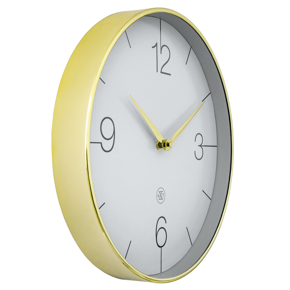 577375go-nextime-finesse-silent-wall-clock-grey-30-5x30-5x4-3cm-gold-chrome-case