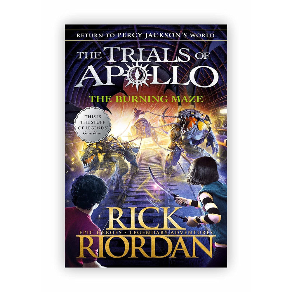 Promotional Rick Riordan Trials of Apollo Book Series 8y+