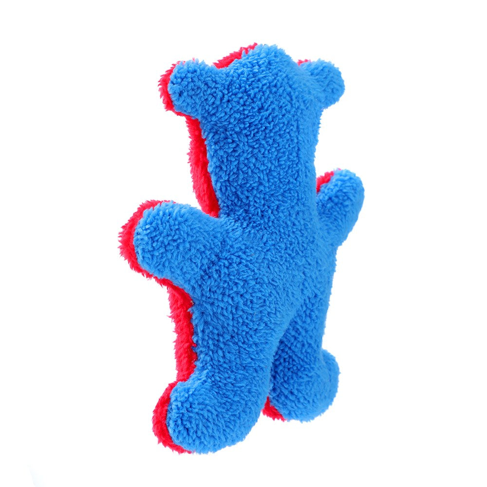 88487-paws-claws-teddy-bear-plush-dog-pet-toy-clip-strip-20x12cm-assorted