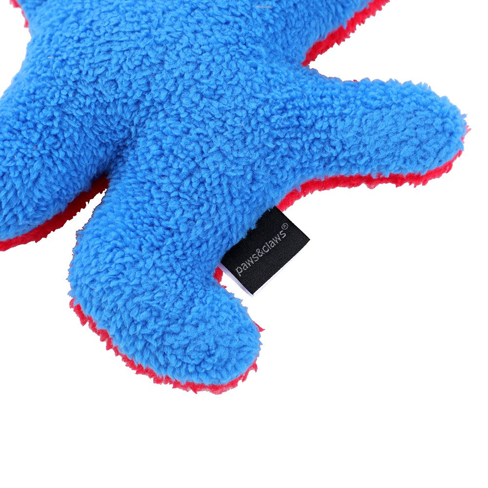 88487-paws-claws-teddy-bear-plush-dog-pet-toy-clip-strip-20x12cm-assorted