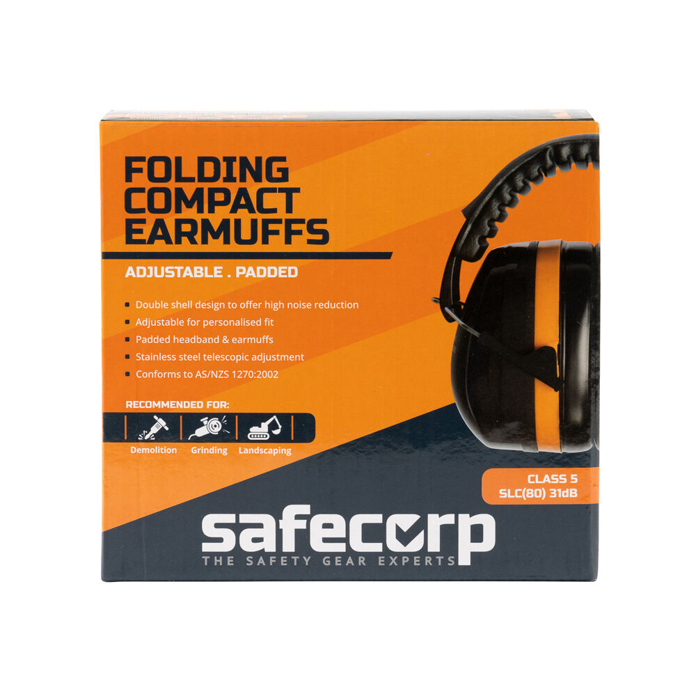 30124303-safecorp-heavy-duty-adjustable-folding-noise-cancelling-blocking-earmuffs