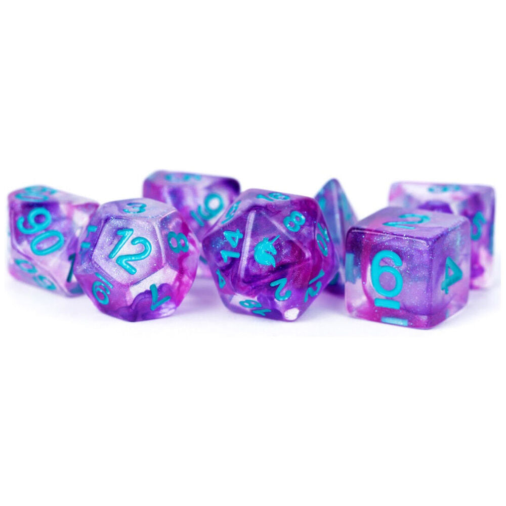 68095-7pc-fanroll-by-metallic-unicorn-resin-polyhedral-rpg-tabletop-dice-set-violet-infusion