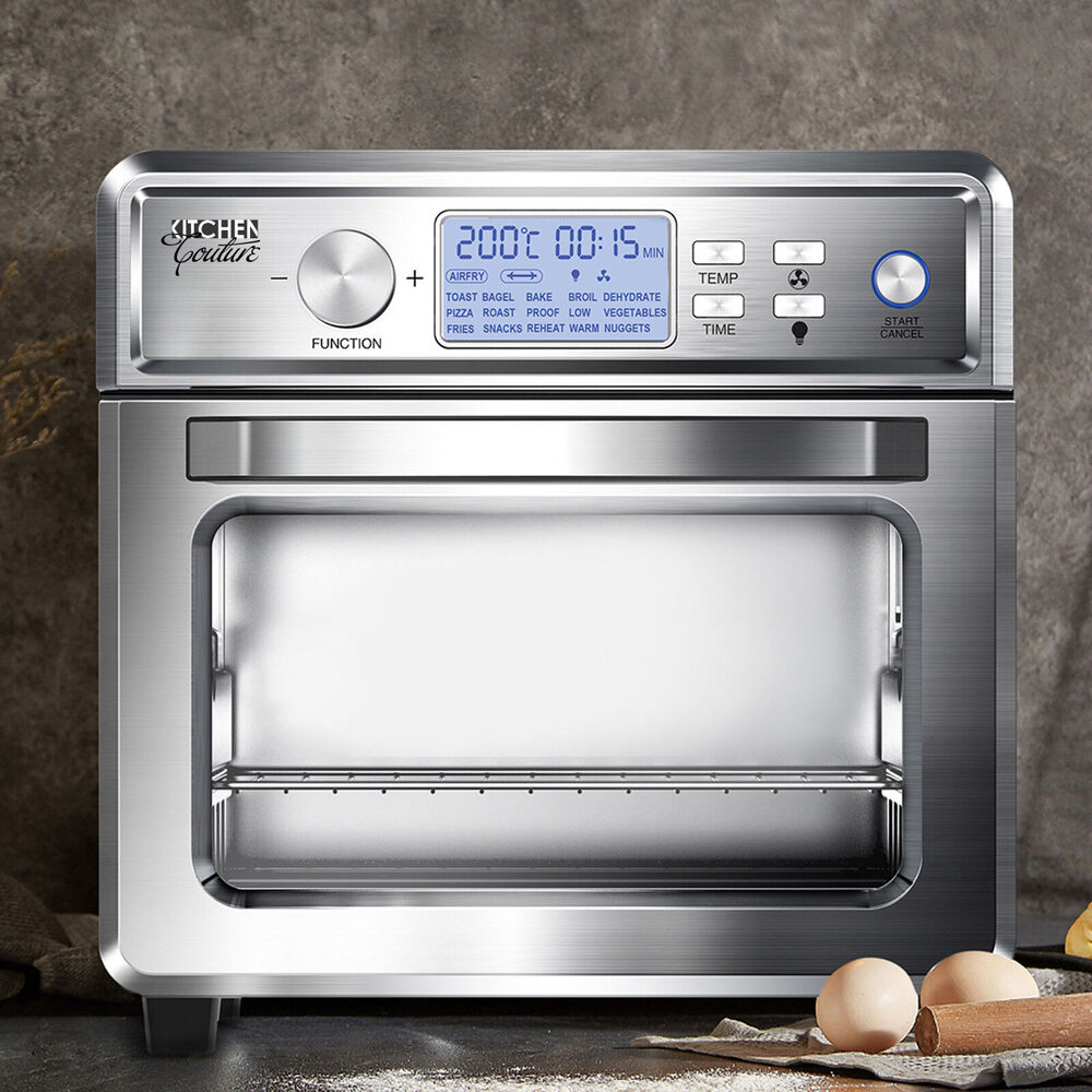 10001157-kitchen-couture-24l-stainless-steel-air-fryer-37x40cm-silver