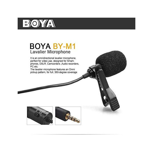 500310-boya-by-m1-pro-lavalier-3-5mm-clip-on-microphone-for-smartphone-black