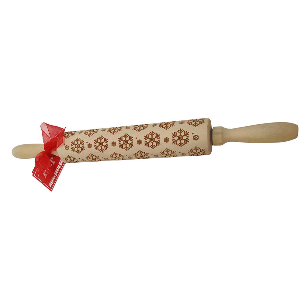 10004466-bread-and-butter-laser-etch-wooden-rolling-pin-snowflake