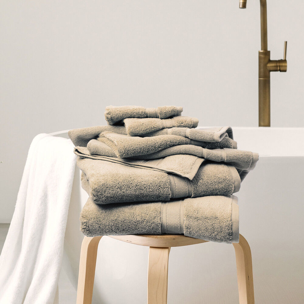 10004860-8pc-royal-comfort-zero-twist-soft-absorbent-cotton-towel-set-beige
