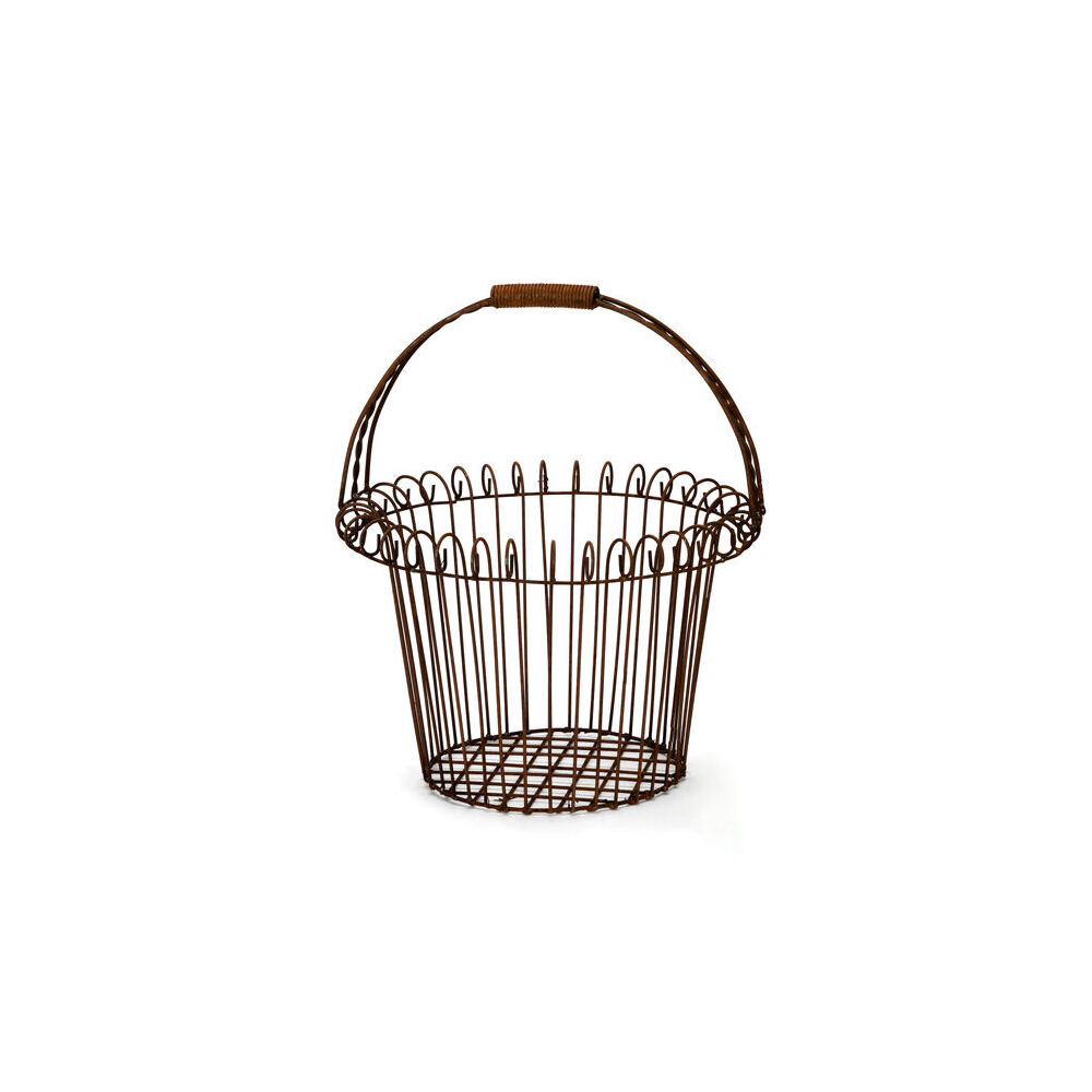 19202-3pc-a-fresco-round-metal-garden-patio-planter-basket-set-rust