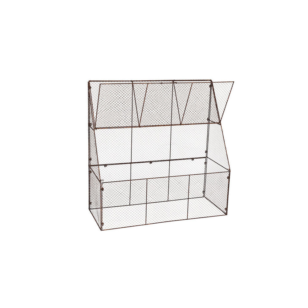 28587-a-fresco-metal-wire-wall-cloche-113-5x114cm-brown