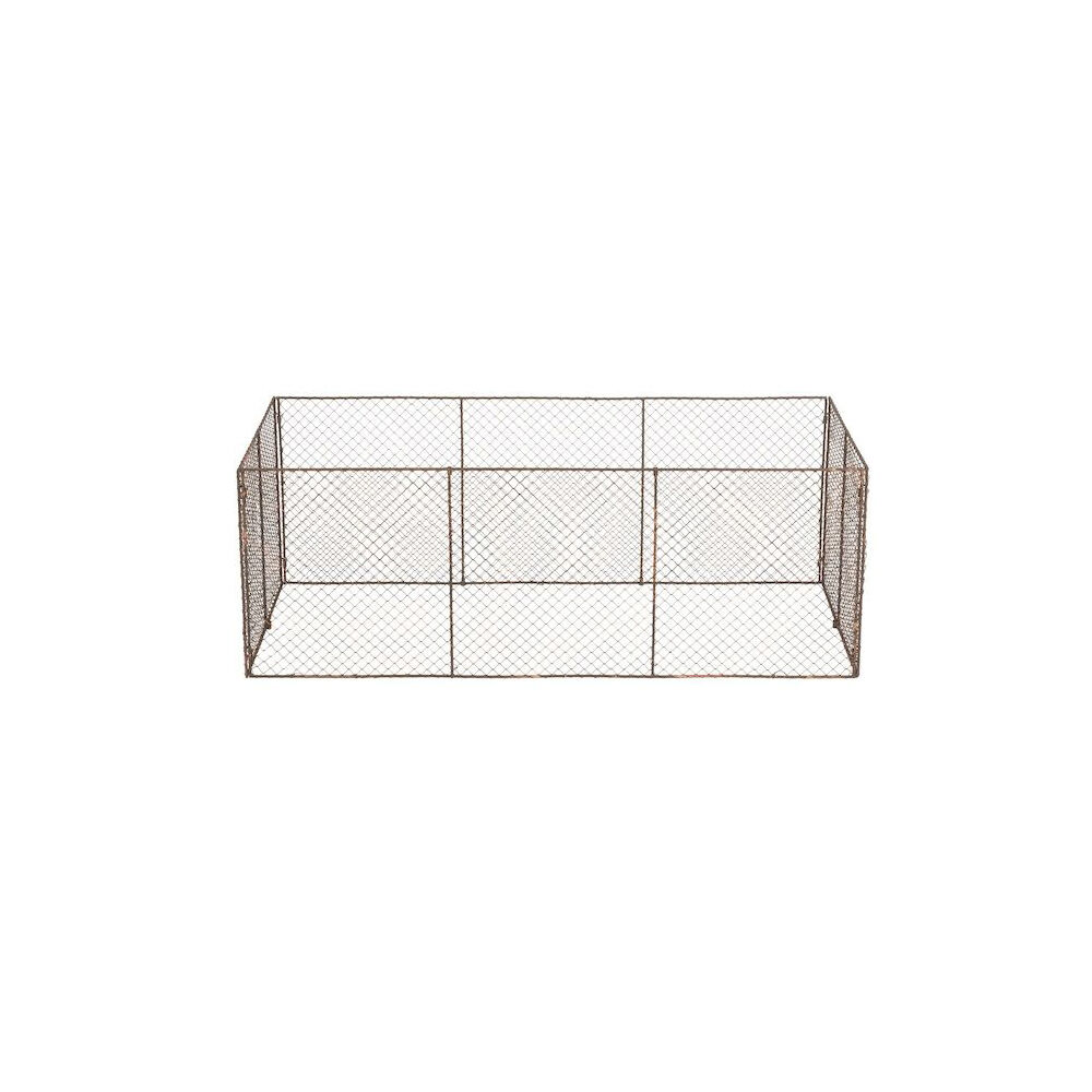 28594-a-fresco-mesh-wire-cloche-riser-garden-plant-shield-113-5x56cm-brown