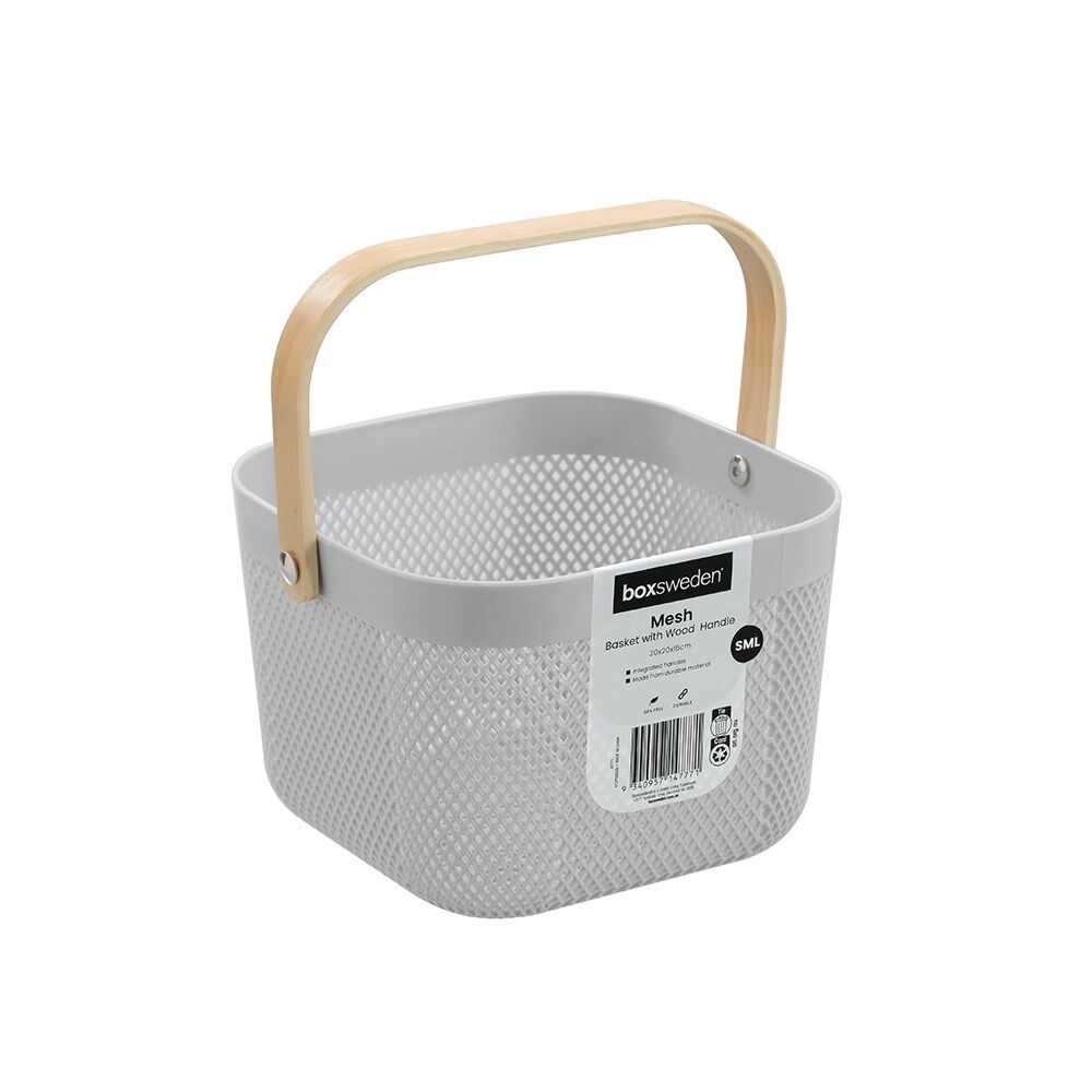 47771-boxsweden-mesh-plastic-basket-wood-handle-small-20x20x15cm-assorted