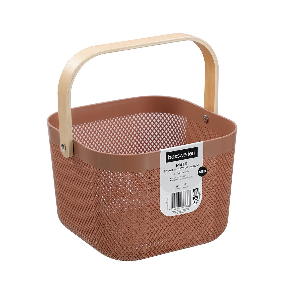 47788-boxsweden-mesh-plastic-basket-wood-handle-medium-24-5x24-5x18cm-assorted