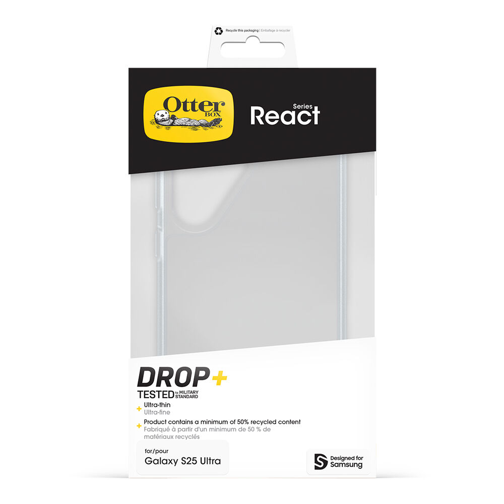 77-97500-otterbox-react-case-cover-for-samsung-galaxy-s25-ultra-clear