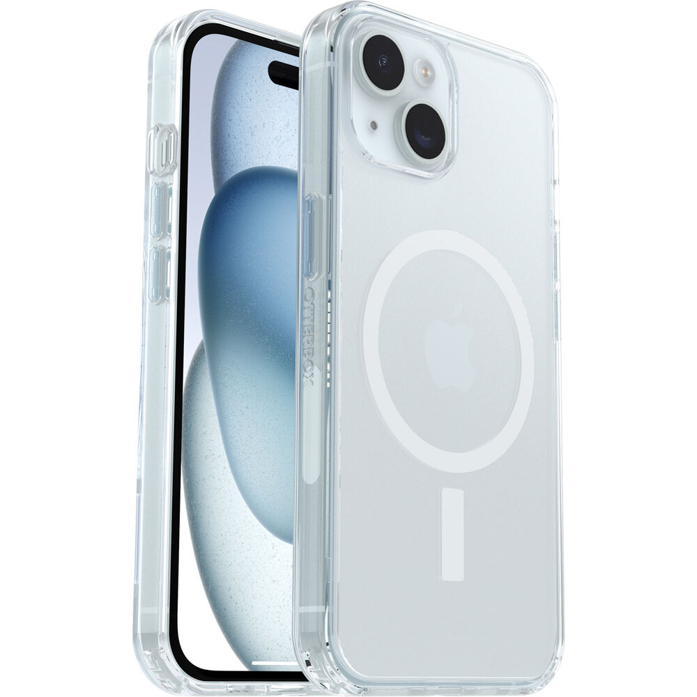 77-98190-otterbox-symmetry-magsafe-case-for-iphone-16e-15-14-13-clear