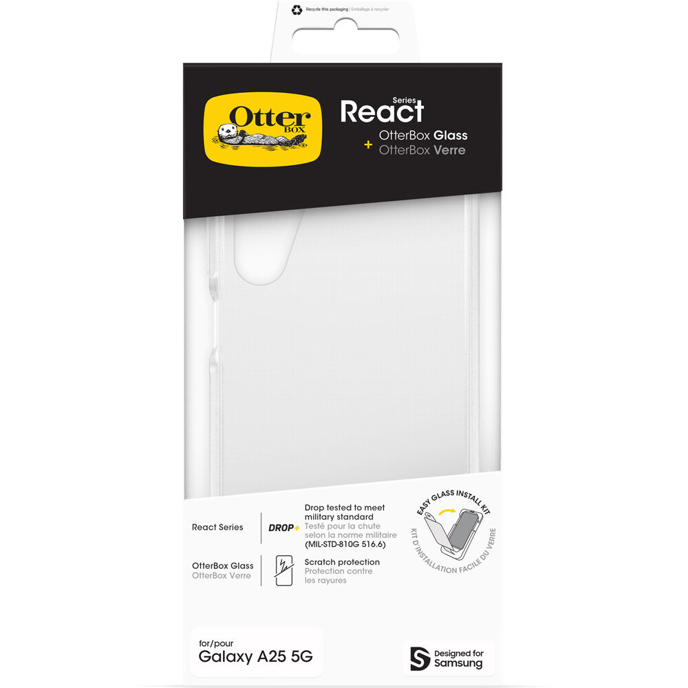 78-81271-otterbox-react-case-screen-bundle-for-samsung-galaxy-a25-clear