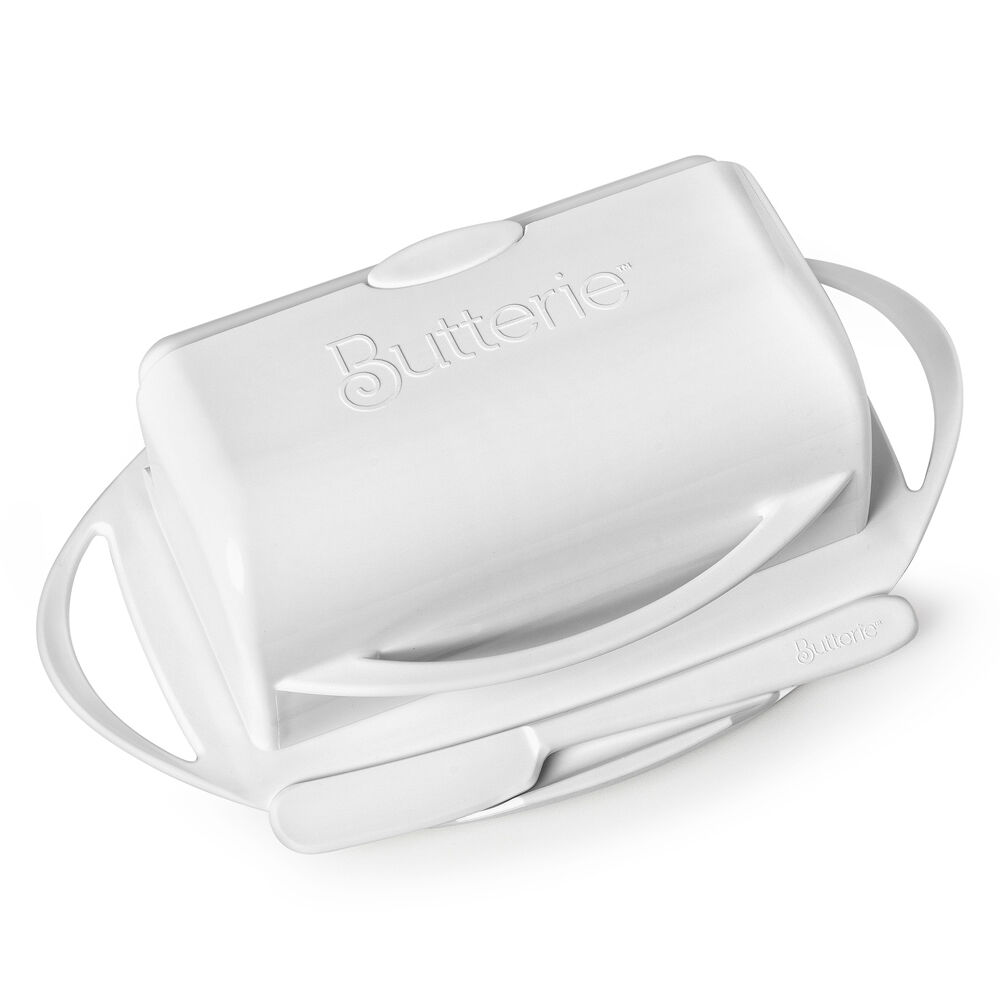 24602whi-butterie-flip-top-plastic-butter-dish-w-spreader-22-9x14cm-white