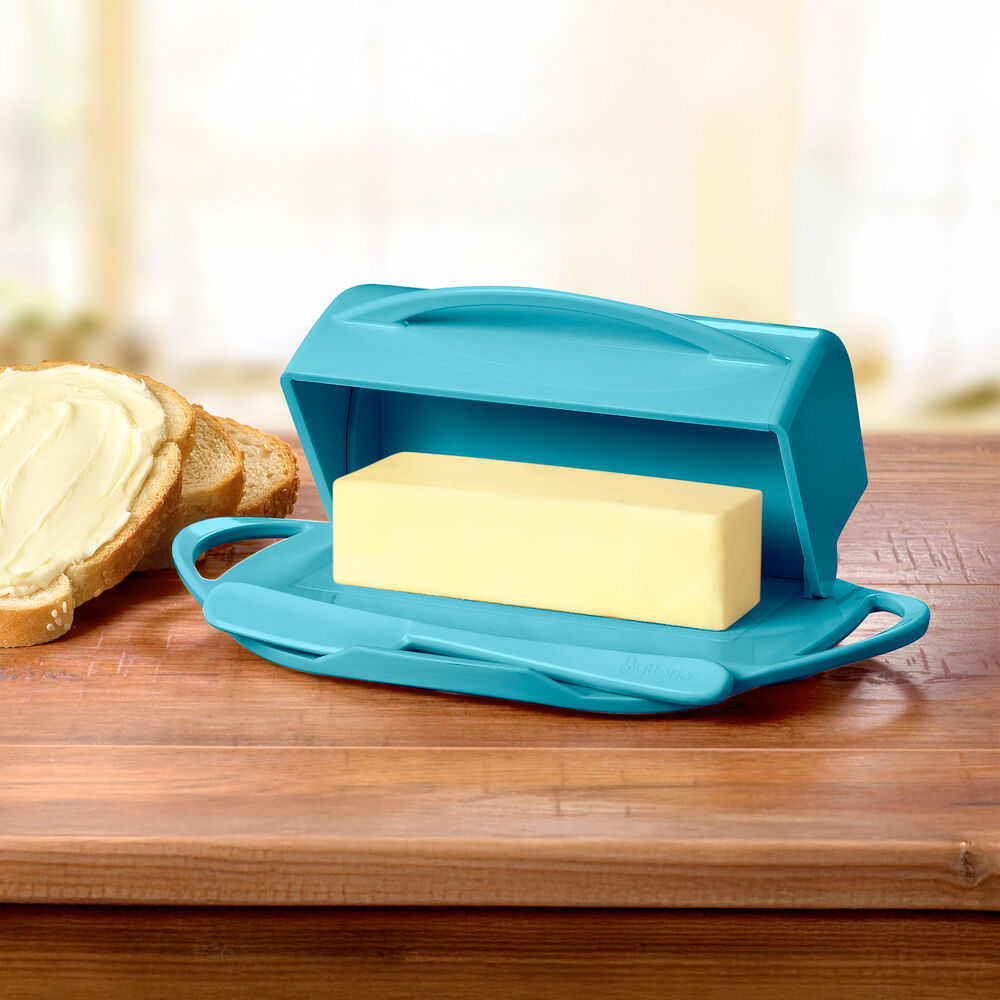 24615aqu-butterie-flip-top-plastic-butter-dish-w-spreader-22-9x14cm-aqua