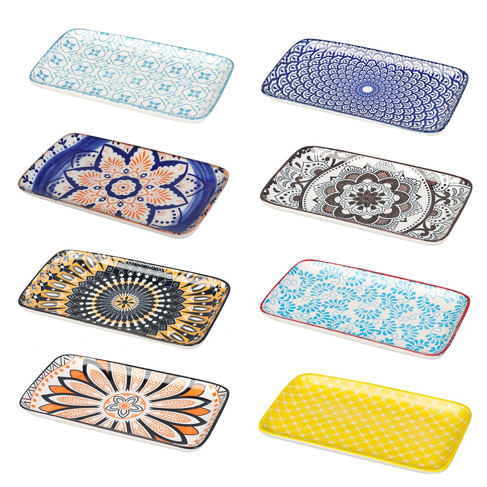 28916-lemon-lime-moroccan-deco-20-5x11cm-ceramic-rectangle-platter-assorted