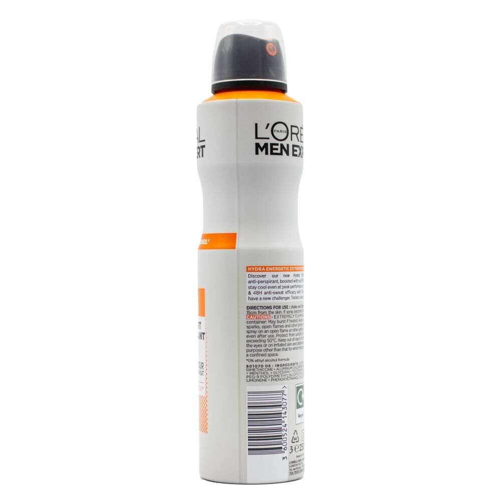 Loreal Men Expert 250ml Hydra Energetic Extreme Sport Antiperspirant