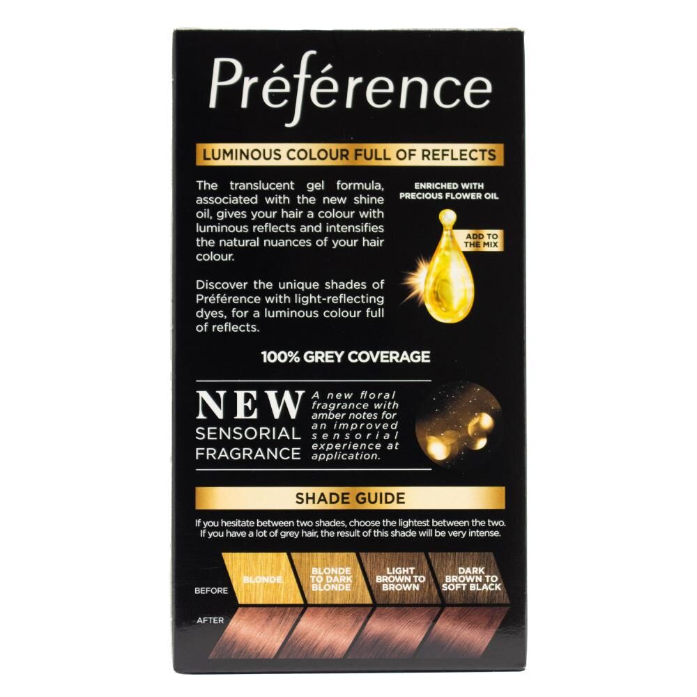 Loreal Paris Preference Permanent Hair Colour - 5.23 Very Deep Rose Gold