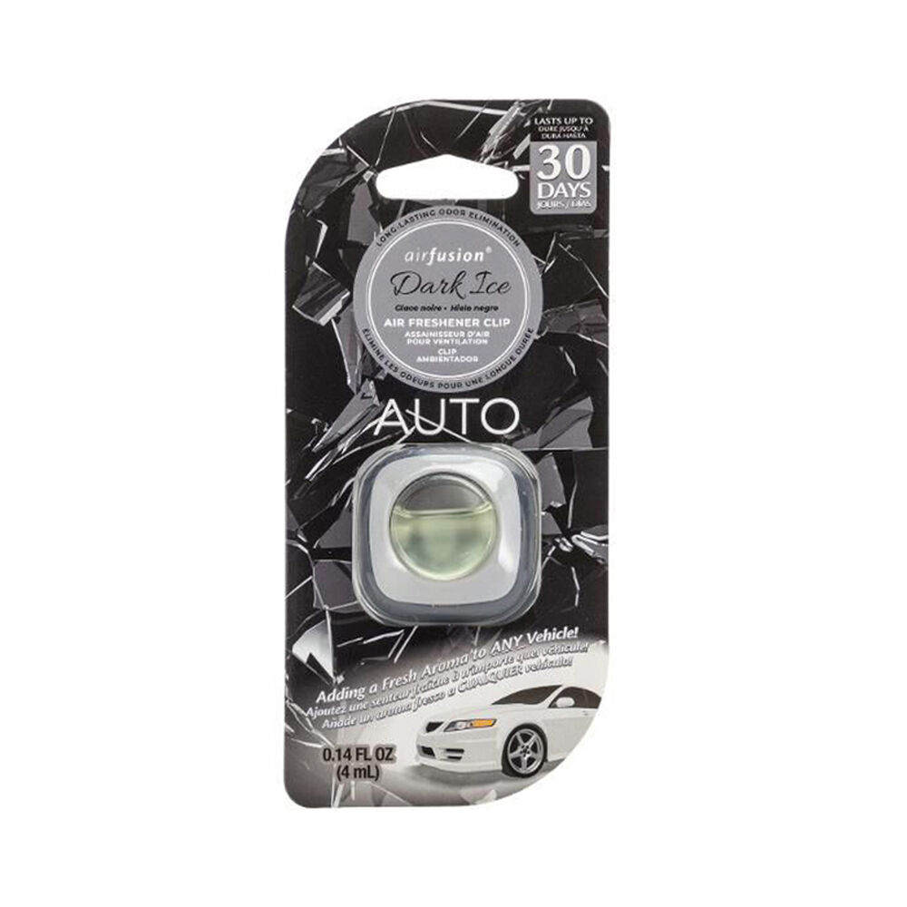 Air Fusion Car/Automotive Air Freshener Vent Clip 4ml - Black Ice