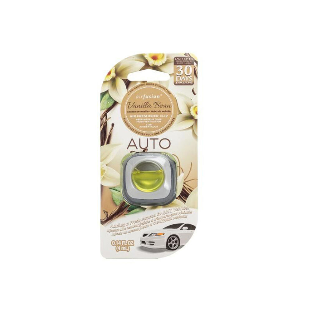 Air Fusion Car/Automotive Air Freshener Vent  Clip 4ml - Vanilla Bean