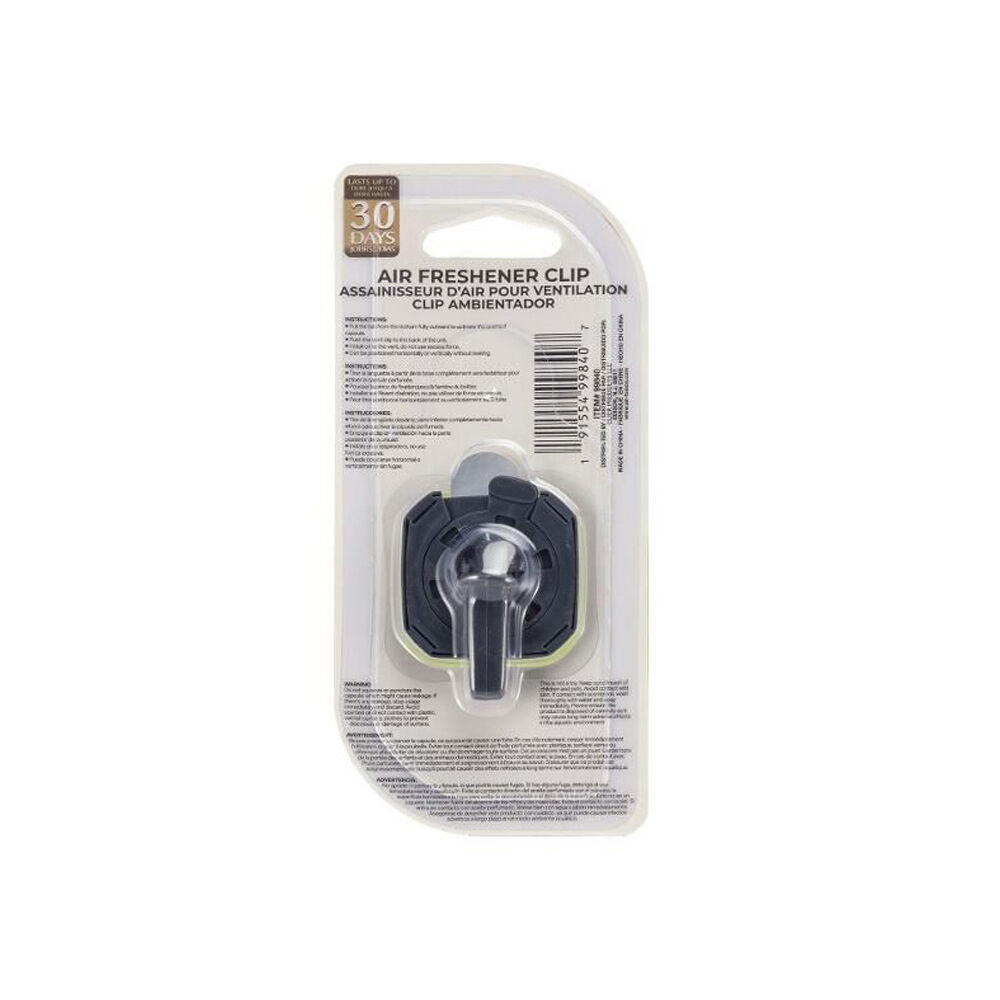 Air Fusion Car/Automotive Air Freshener Vent  Clip 4ml - Vanilla Bean