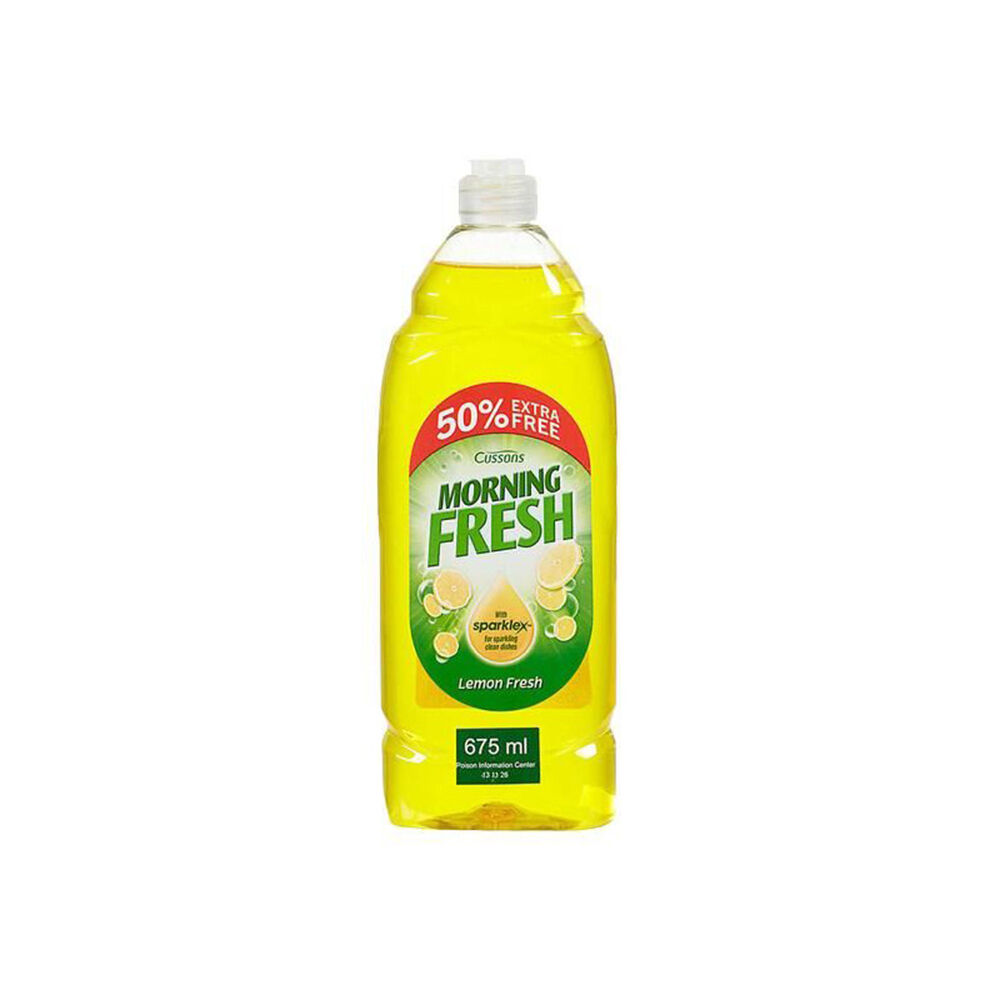 Morning Fresh Dishwashing Liquid 675ml Lemon Fresh - Yellow