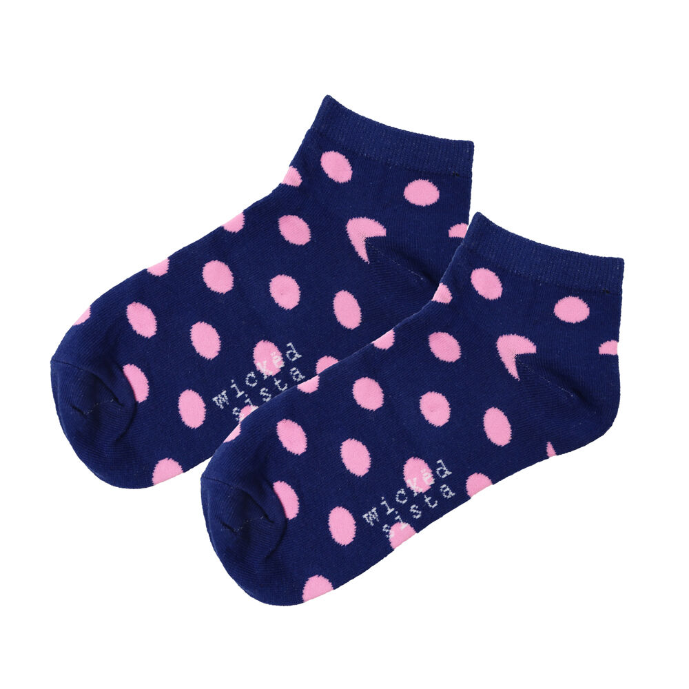 508741-wicked-sista-cotton-spot-womens-ankle-socks-one-size-6-10