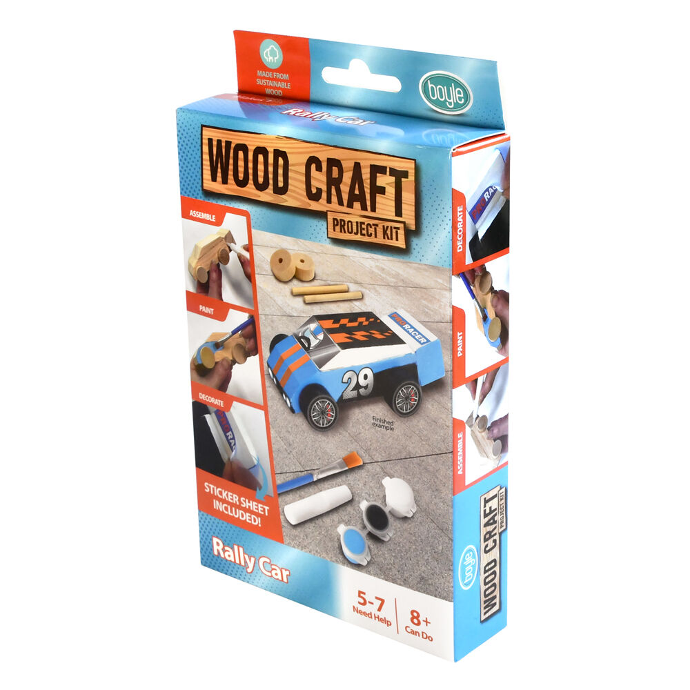 87001-boyle-wood-craft-project-kit-rally-car-kids-diy-8y