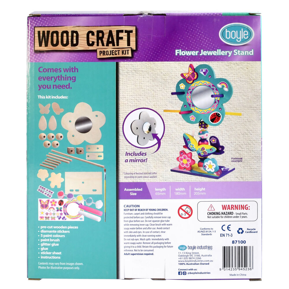 87100-boyle-wood-craft-project-kit-flower-jewellery-stand-kids-diy-9y
