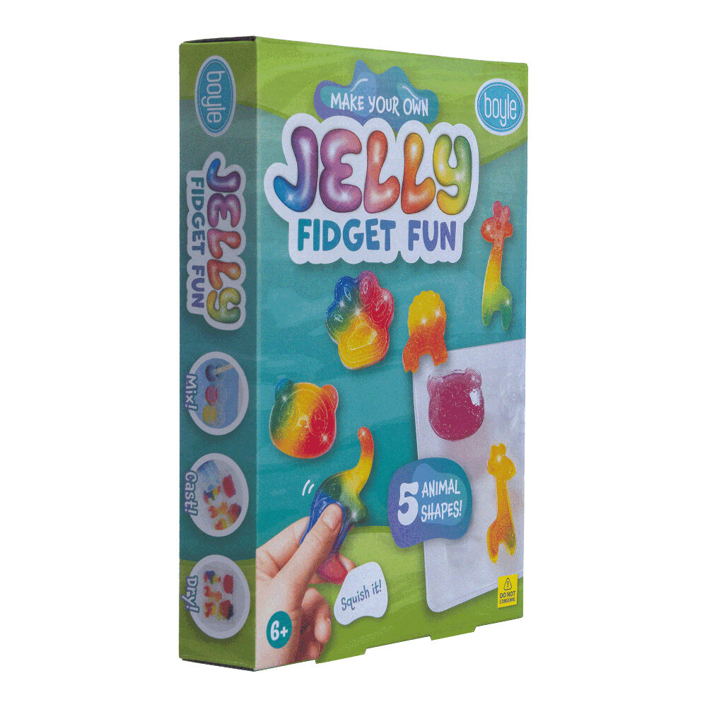 Boyle Make Your Own Jelly Fidget Fun Project Kit Kids DIY Craft 6y+ Animal